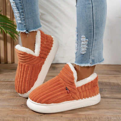 Braelynn - Pantoufles d'intérieur en peluche