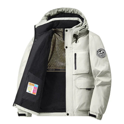 Jorge - Manteau à capuche décontracté et élégant