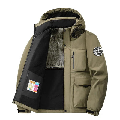 Jorge - Manteau à capuche décontracté et élégant