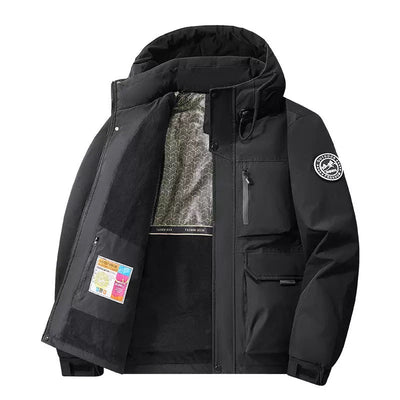 Jorge - Manteau à capuche décontracté et élégant